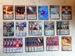 Blocco 78 Carte TCG Force of Will - LEL & ENW