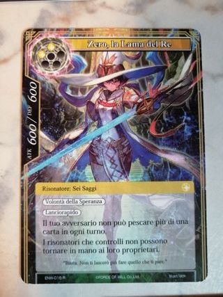 Blocco 78 Carte TCG Force of Will - LEL & ENW