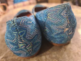 Manoletinas Missoni - Azul Turquesa