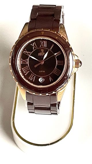 Reloj Dogma mujer marrón-oro