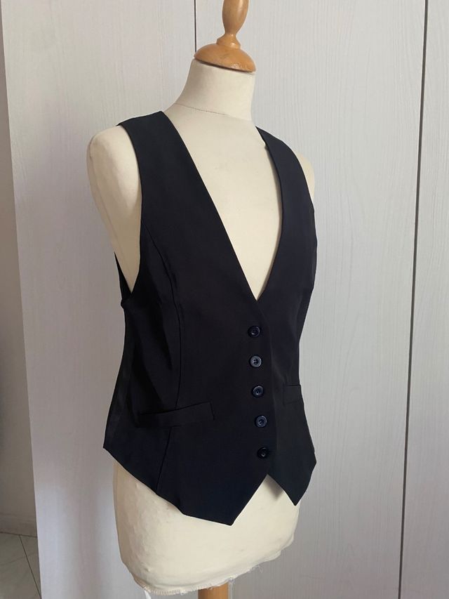 Gilet nero donna tg S Yes Miss
