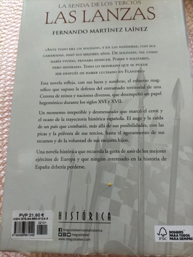 Las lanzas (La senda de los Tercios 1)