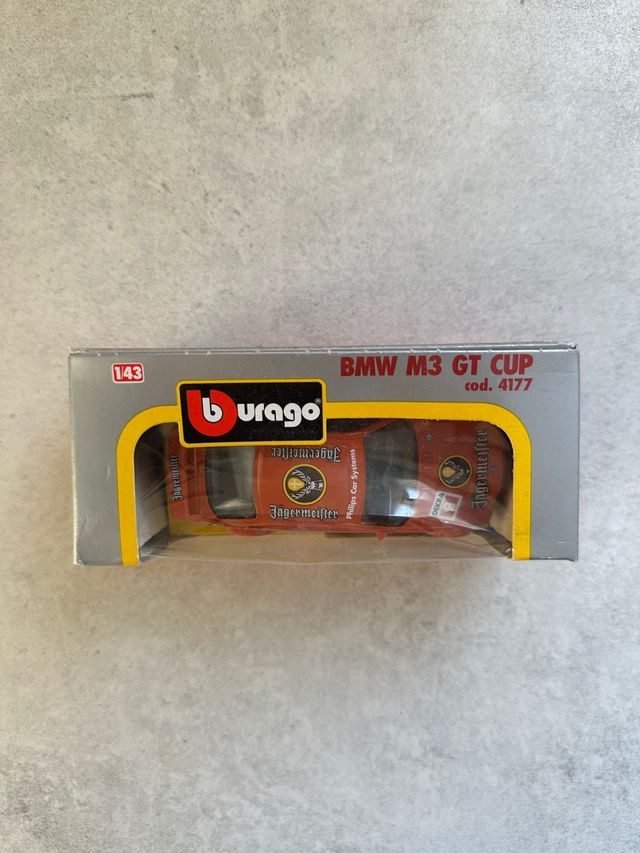 BMW M3 GT CUP Jägermeifter Vintage Burago