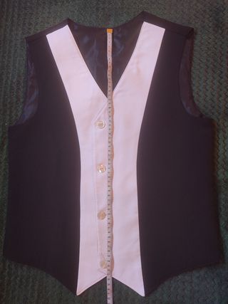 Venderé un chaleco de hombre, hecho a pedido.