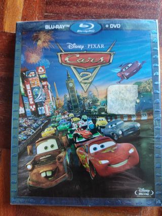 blu-ray + DVD  cars 2 Precintado