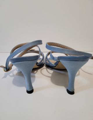 Zapatos tacón azul - Elegantes