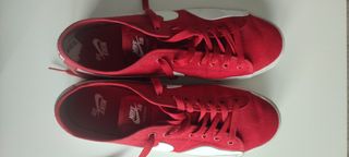 Zapatillas Nike SB rojas y blancas