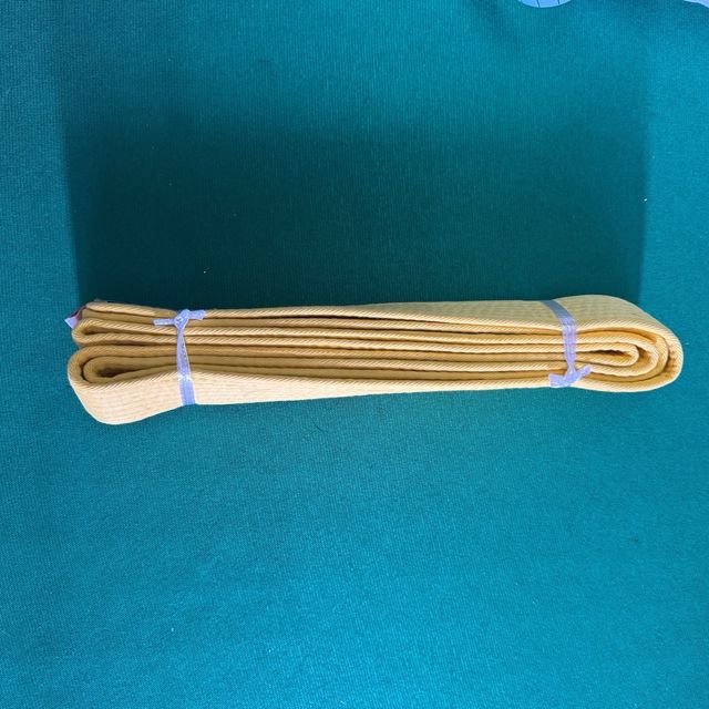 Cintura Judo Gialla 220cm