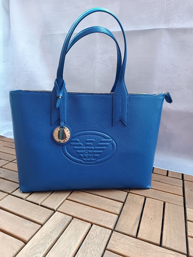 Borsa Emporio Armani blu