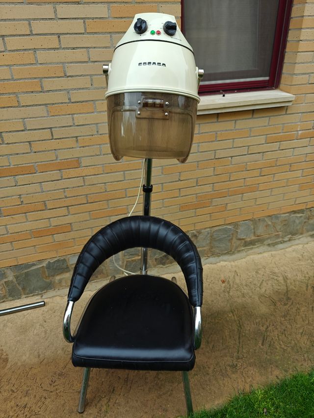 Secador casco vintage para peluquería