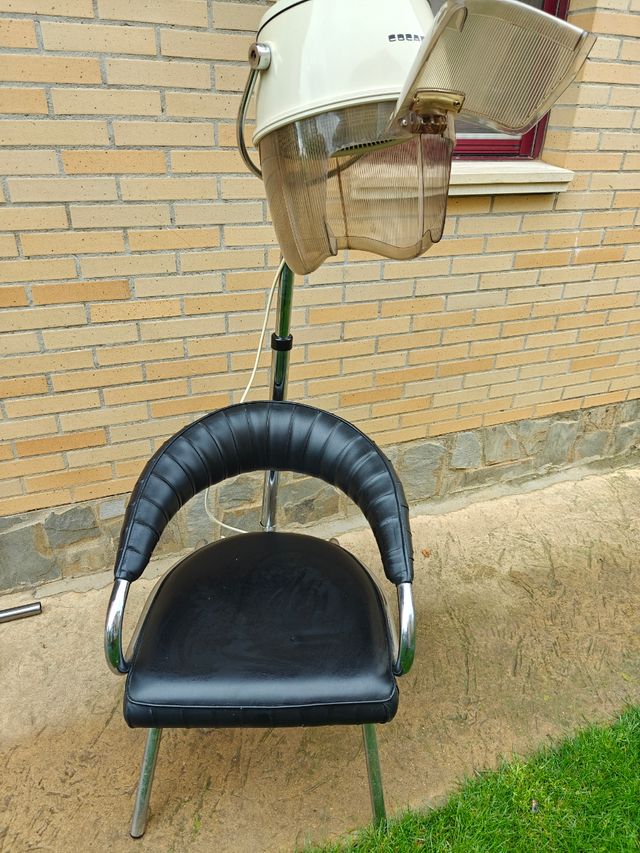 Secador casco vintage para peluquería