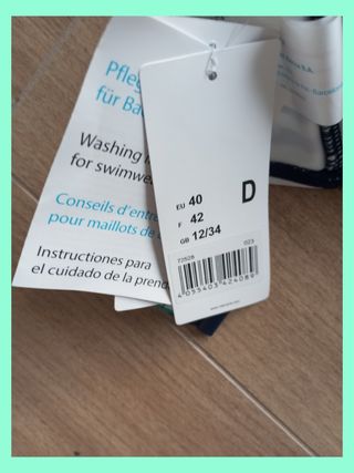 Bikini nuevo talla 42D 