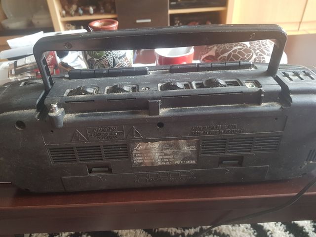 Radio Cassette Luxmay Doble Pletina