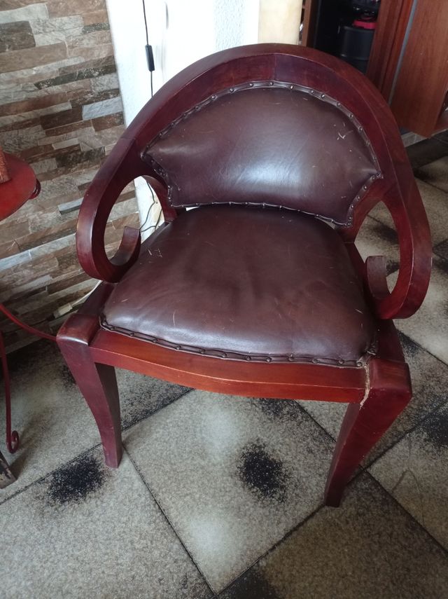 Sillón piel