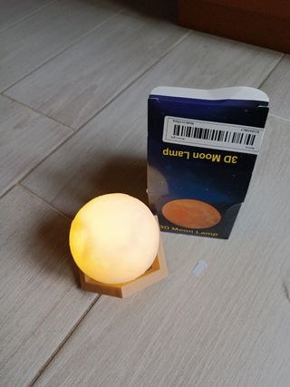 Lampada 3D Moon Lamp