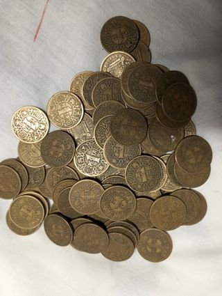 Lote de 25 pesetas de 1944