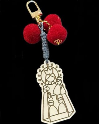 Llavero Virgen de los Desamparados  Hecho a mano