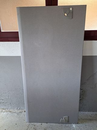 Mesa oficina grande gris