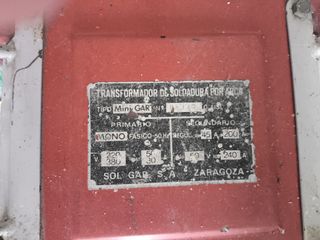 Soldadora Mini 200 AR Galagar