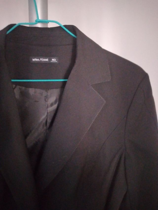 Chaqueta Lefties negra - Talla 40