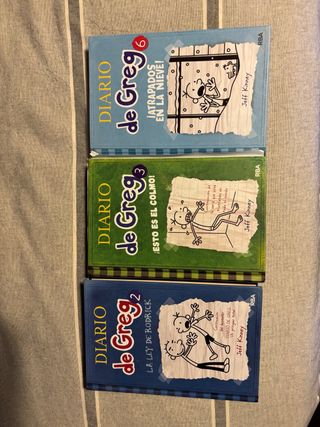 Libros diario de greg