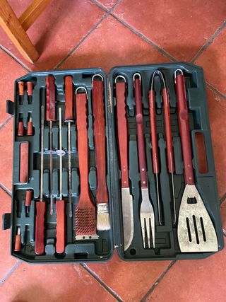 Utensilios barbacoa