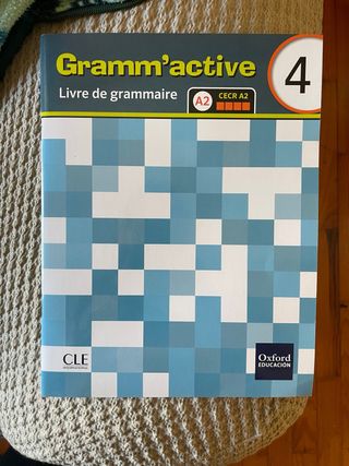 Gramm’active livre de grammaire A2 4 ESO