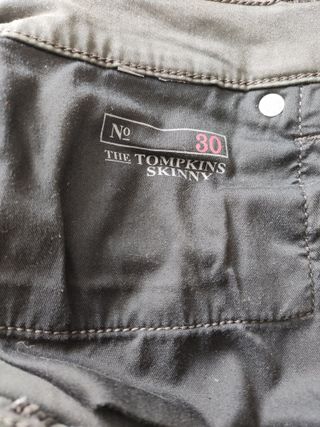 Jeans elásticos grises