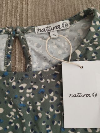 Vestido Natura S - estampado animal print