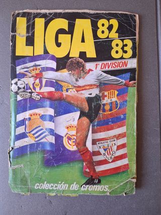 Album cromos Liga 82 83 Este 