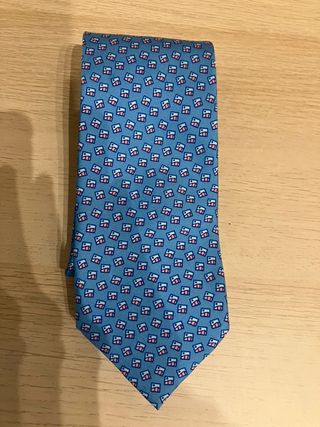 Corbata azul divertida Barcelona