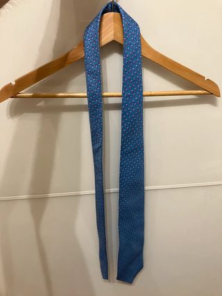 Corbata azul divertida Barcelona