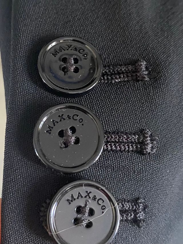 Blazer donna nero con pizzo tg 40 IT Max&Co
