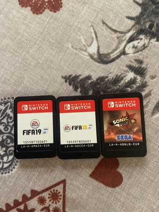 Nintendo Switch: FIFA 18, 19 & Sonic Forces