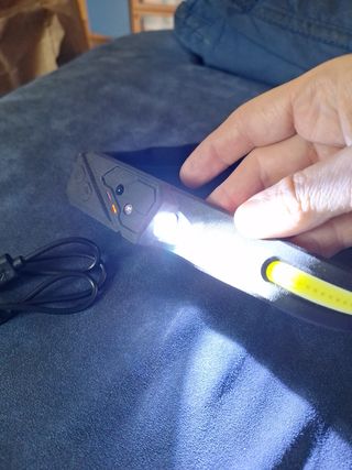 Linterna frontal LED GB-37 USB