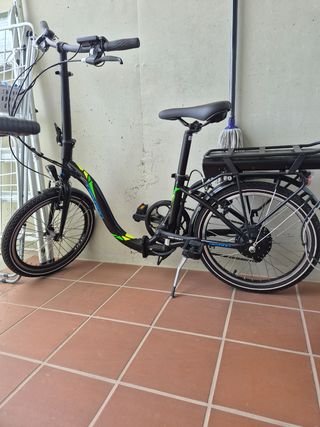 Bicicleta eléctrica plegable
