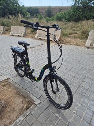 Bicicleta eléctrica plegable