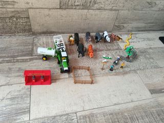 Granja animales: Tractor y figuras