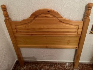 Cabecero provenzal para cama de 90cm