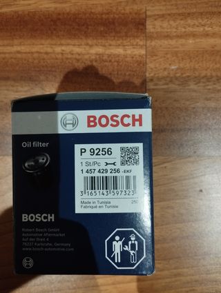 Filtro óleo carro Bosch - 1457429256