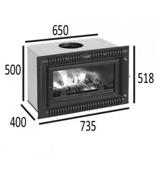 JOTUL C31 - Cassette Insertable con ventilador aut