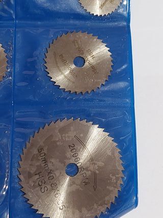 JUEGO SIERRAS VÁLIDAS DREMEL (MADERA, PVC, ETC.)