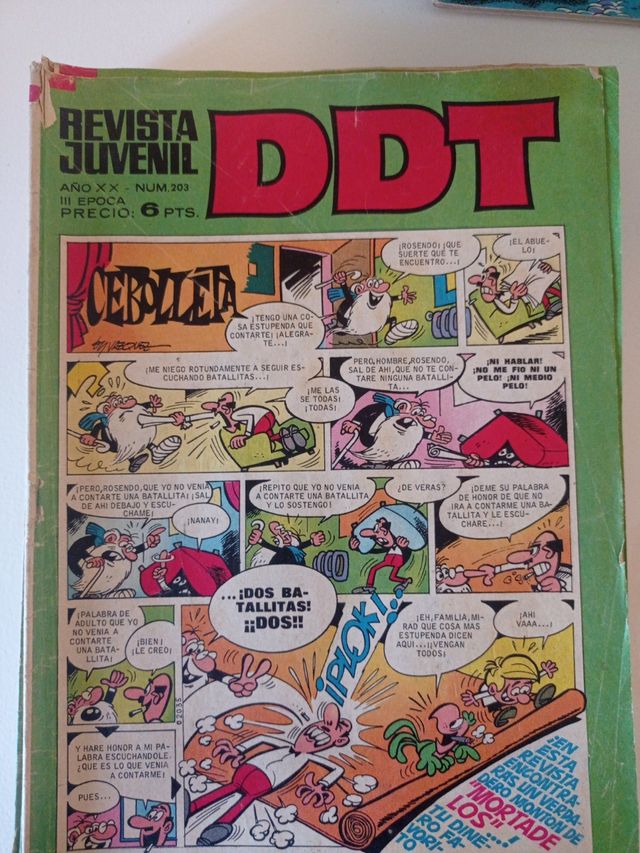 Lote tebeos DDT
