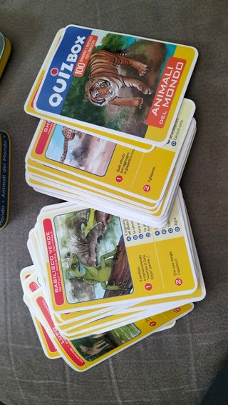 Quiz box animali dal mondo