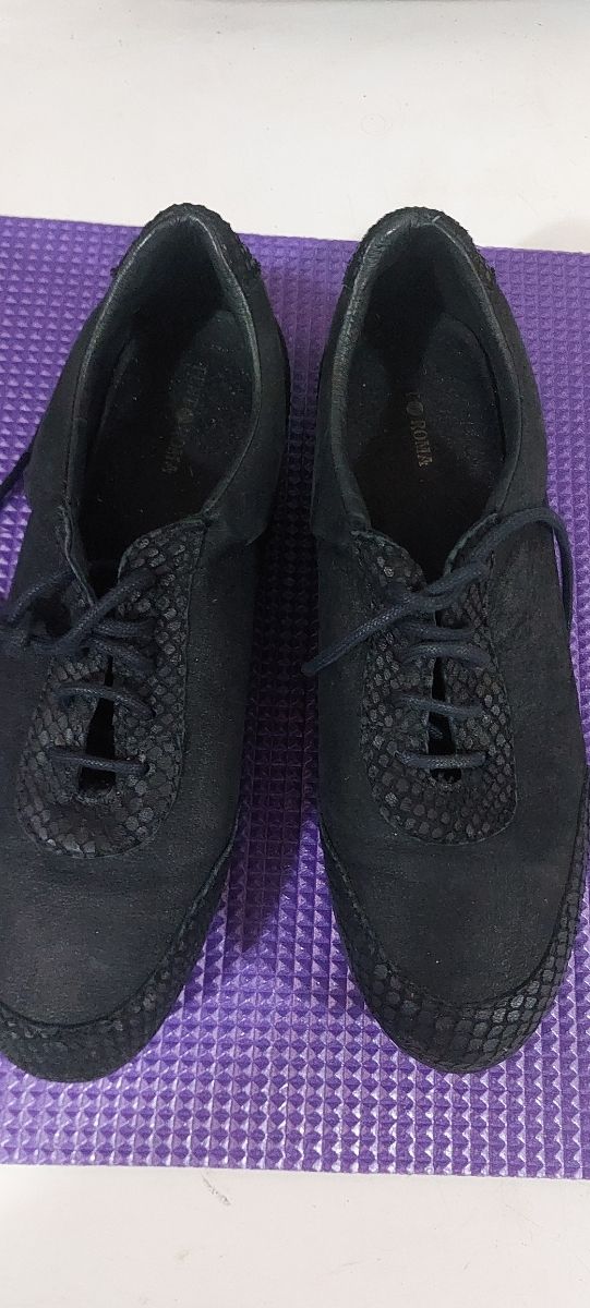 Zapato plano piel, talla 40 Punto Roma