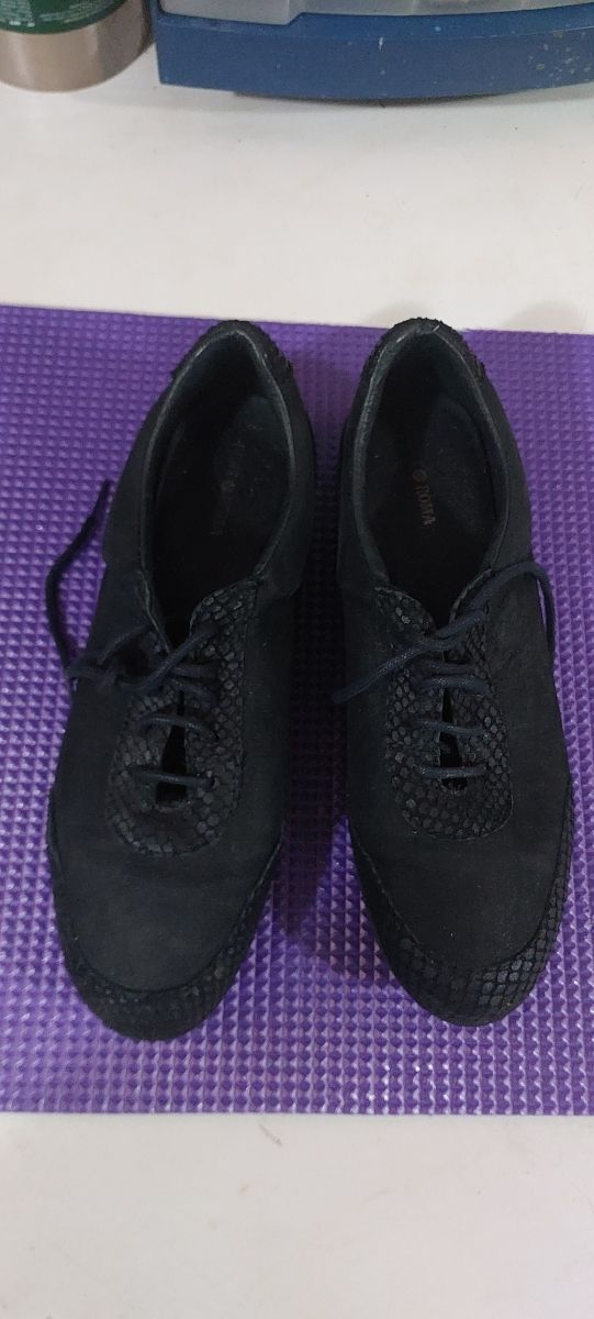 Zapato plano piel, talla 40 Punto Roma