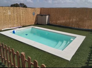 Kit Piscina de playa 6.40 depuradora y transporte