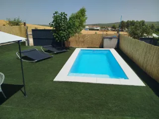 Kit Piscina de playa 6.40 depuradora y transporte