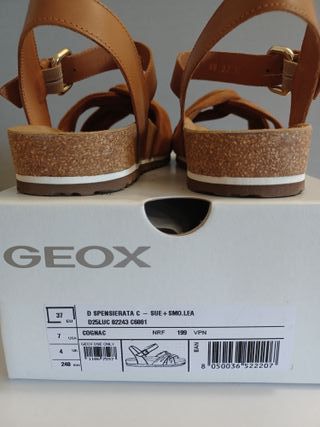 GEOX sandalias Spensierata, talla 37 plantilla 24