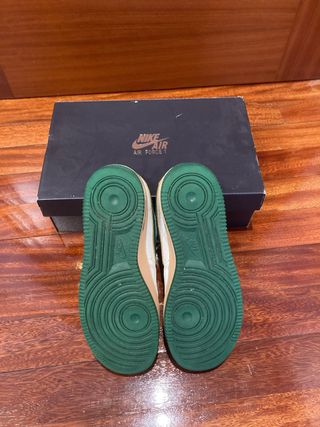 Nike Air Force 1 - Zapatillas Blancas y Verdes